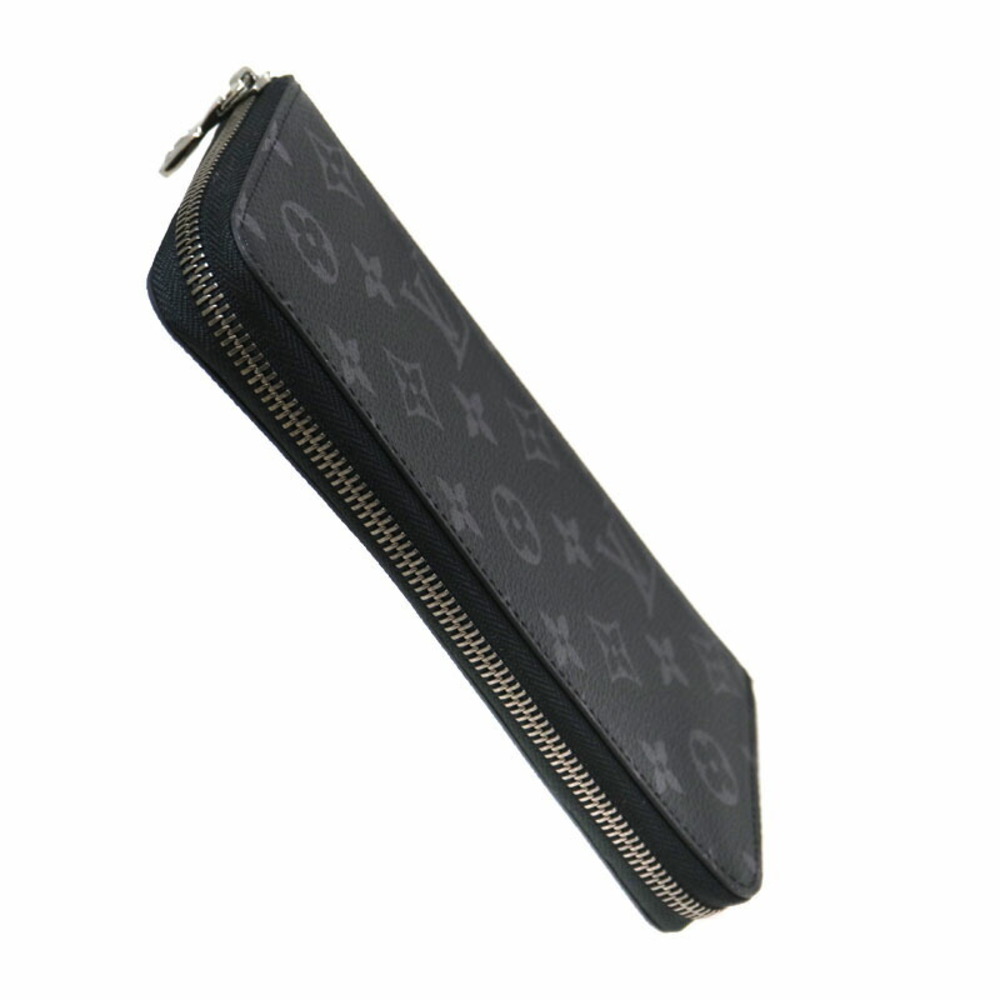 Louis Vuitton Lv Monogram Eclipse Wallet Black Ve… - image 4